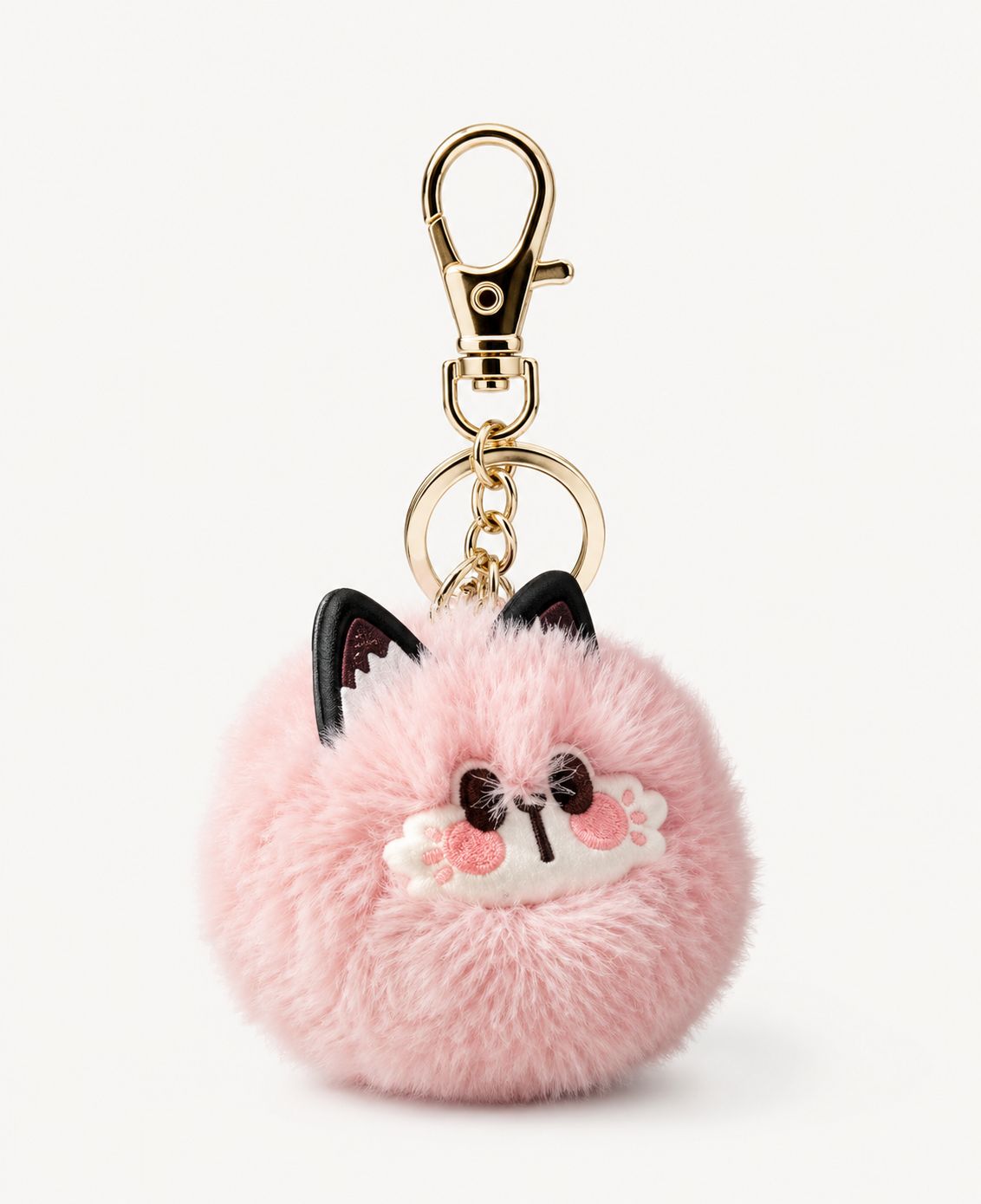 Puffy paws keychain