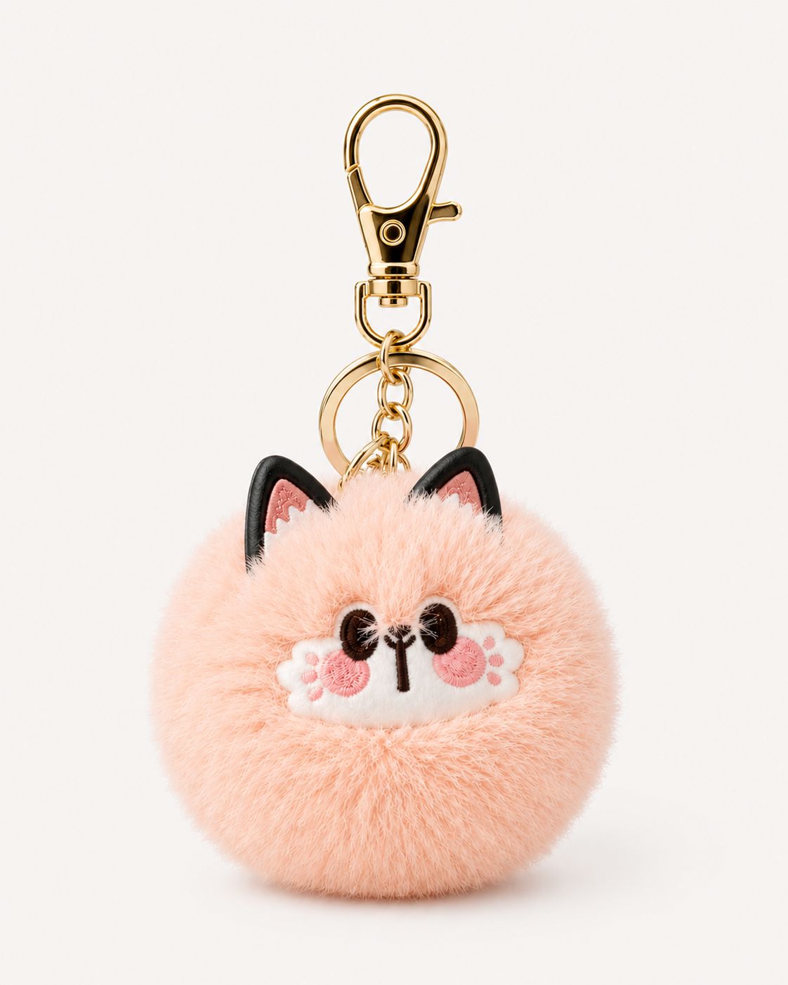 Puffy paws keychain